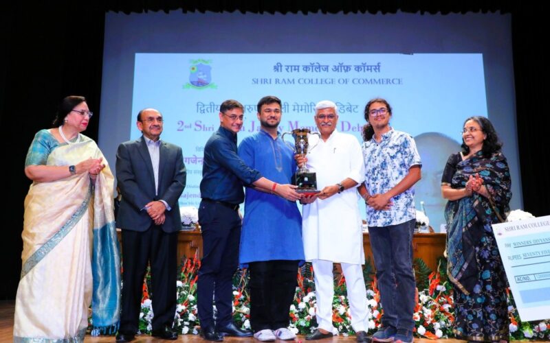 SRCC Hosts Second Edition of Shri Arun Jaitley Memorial Debate with National Participation