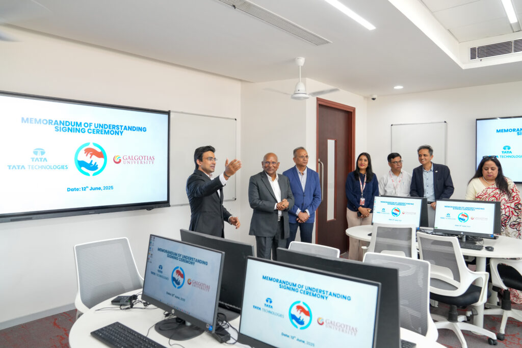 Galgotias University and Tata Technologies Establish Learning Centre for Product Development Training