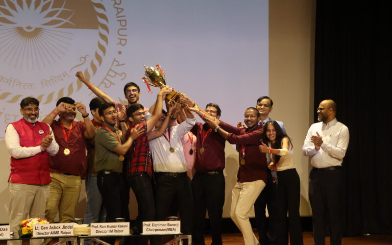 Lt. Gen. Ashok Kumar Jindal Inspires Future Business Leaders at IIM Raipur